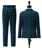 Begg Tartan Suit Back