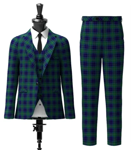 Begg Tartan Suit Front