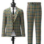 Belwade Tartan Suit Front