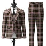 Bird Family Tartan Suit Front