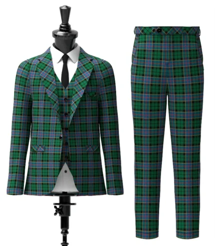 Birse Tartan Suit Front