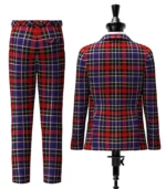 Bishop Tartan Suit Back