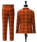 Bonnie Prince Charlie Tartan Suit Back