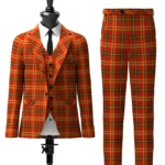 Bonnie Prince Charlie Tartan Suit Front