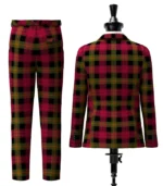 Booth Tartan Suit Back