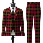 Booth Tartan Suit Front