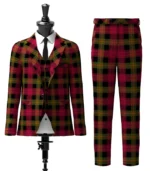 Booth Tartan Suit Front