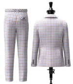 Boswell Dress Tartan Suit Back