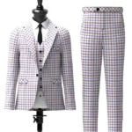 Boswell Dress Tartan Suit Front