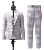 Boswell Dress Tartan Suit Front