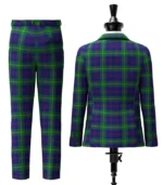 Boyle Tartan Suit Back