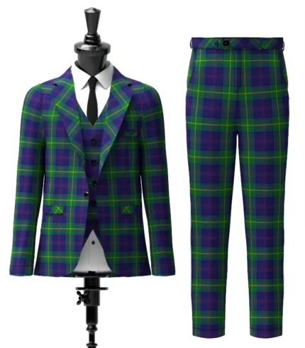 Boyle Tartan Suit Front