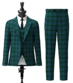 Brennan, B Tartan Suit Front