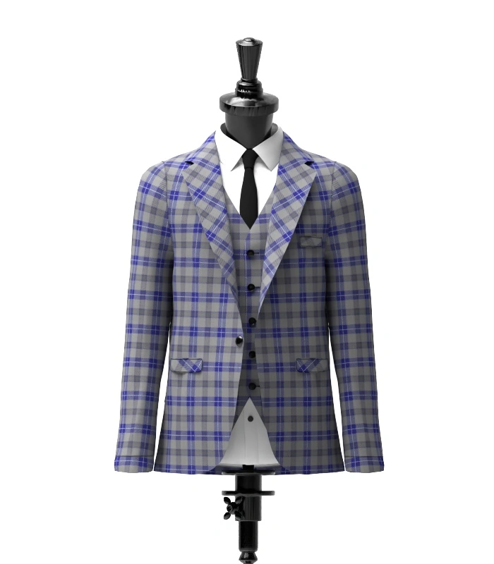 Browne Tartan Jacket Front Browne Tartan Jacket Front
