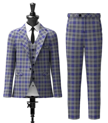 Browne Tartan Suit Front