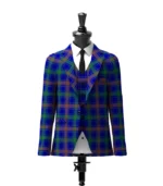 Burt Family Tartan Jacket Front