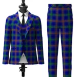 Burt Family Tartan Suit Front