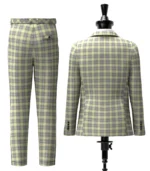 Cairngorm Tartan Suit Back