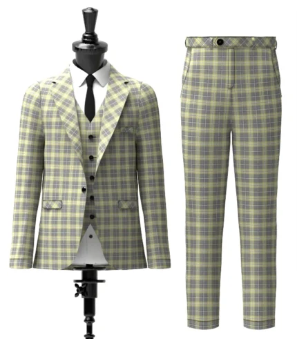 Cairngorm Tartan Suit Front