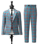Caledonian Maasai Tartan Suit Front