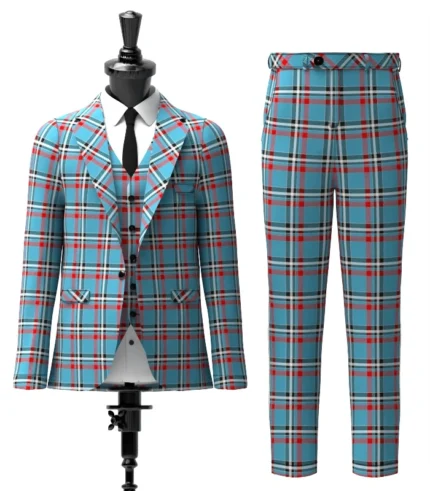 Caledonian Maasai Tartan Suit Front