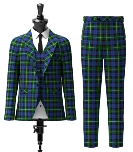 Campbell of Loudoun Tartan Suit Front