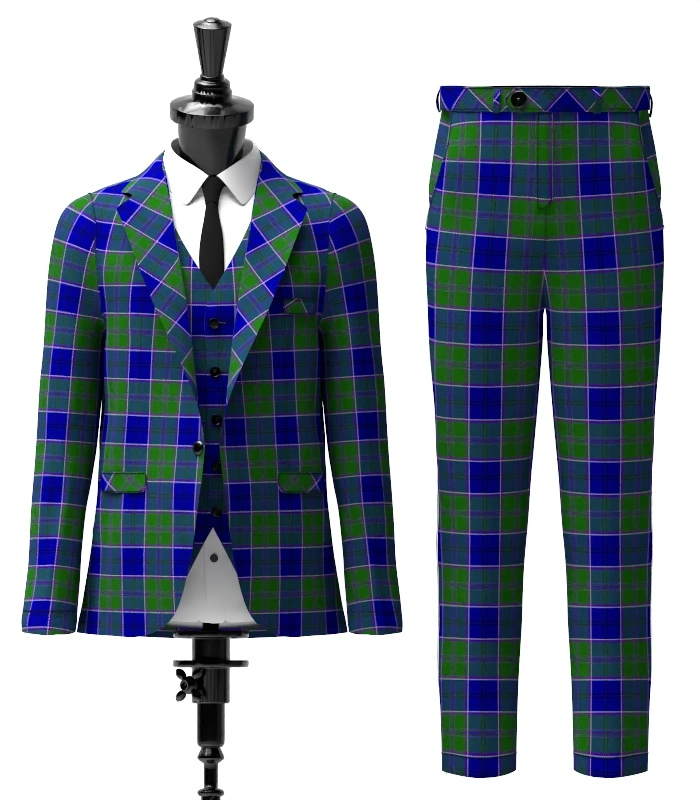 Canmore Tartan Suit Front Canmore Tartan Suit Front