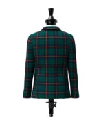 Carmichael tartan Jacket Back