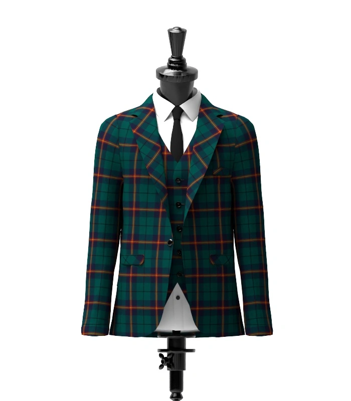 Carmichael tartan Jacket Front Carmichael tartan Jacket Front