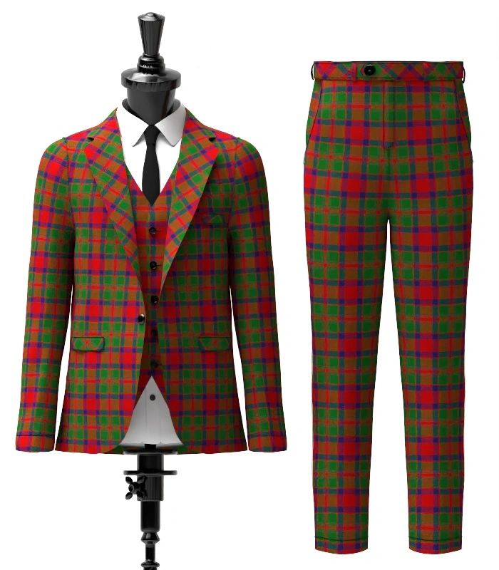 Carrick Tartan Suit Front Carrick Tartan Suit Front