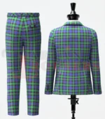 Cascade Summers Tartan Suit Back