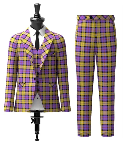 Casey Tartan Suit Front