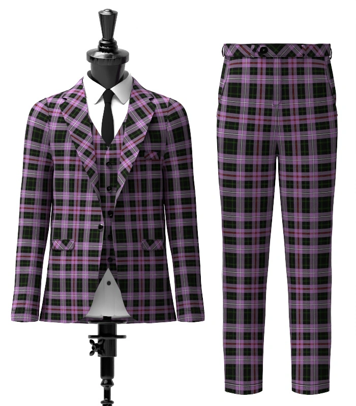Chapman Tartan Suit Front Chapman Tartan Suit Front