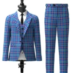 Citadel Military Academy Tartan Suit Front