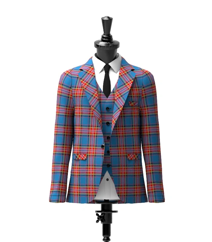 City of Barrie Tartan Jacket Front City of Barrie Tartan Jacket Front