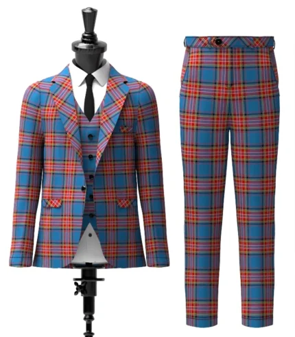 City of Barrie Tartan Suit Front