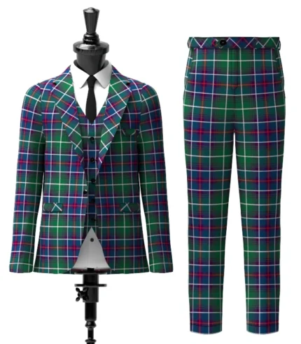 Clan Irwin Association Tartan Suit Front