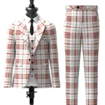 Clayton Dress Tartan Suit Front