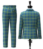 Cleland Tartan Suit Back
