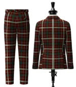 Clifford Tartan Suit Back