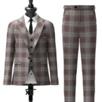 Clyde Tartan Suit Front