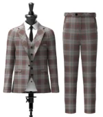 Clyde Tartan Suit Front
