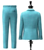 Cole-Dale Tartan Suit Back