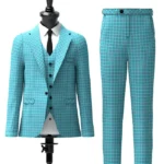 Cole-Dale Tartan Suit Front