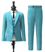 Cole-Dale Tartan Suit Front