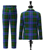 Colvin Tartan Suit Back