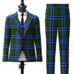 Colvin Tartan Suit Front