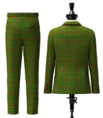 Connell Tartan Suit Back