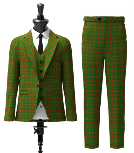 Connell Tartan Suit Front