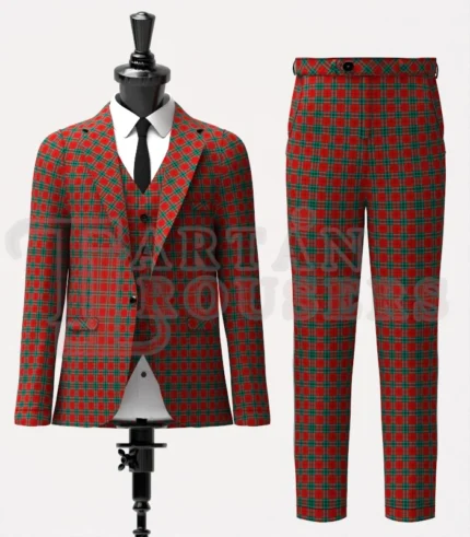Cook Tartan Suit Front